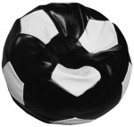 Кресло-мешок Relaxtime Football Medium Black/White