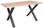 Кухонный стол DP Onix 150x80x75 см Sonoma/Black