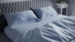 Set de lenjerie pentru pat Askona Home EUR 200 x 220 cm Blue
