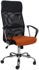 Офисное кресло F-63 Orange/Black