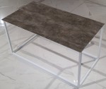 Masă de cafea Mobildor West Brown/White