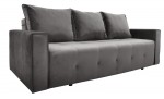 Canapea dreaptă extensibilă DP Parma Dark Grey