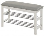 Обувница с сиденьем Halmar ST11 Grey/White