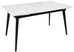 Masă extensibilă DP Elara 140/200x90 cm Ceramic White XSS03
