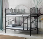 Двухъярусная кровать для детей Evger R-25 90 x 200 см Black