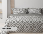 Set de lenjerie pentru pat Relaxe Home Soft Dreams 200 x 220 cm Grey/White