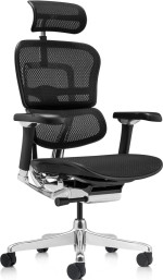 Fotoliu de birou ART Ergohuman Luxury 2 Black