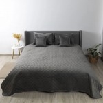 Покрывало TEP VELOUR 220 x 240 см Grey