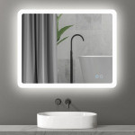 Зеркало с LED подсветкой Bayro Gama 70 x 80 см 