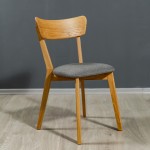 Scaun pentru bucătărie MobiCasa Urbano Natur Wax/Inari 90