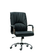 Fotoliu directorial Rico Y-755 Black