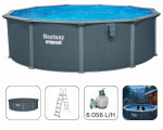 Piscină Bestway Hydrium 488 x 132 cm 