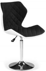 Scaun de bar Halmar Matrix 2 Black/White