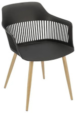 Scaun pentru bucătărie Cornido Black