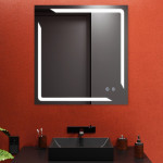 Oglindă cu iluminare LED Bayro Smart 70 x 80 cm