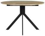 Masă extensibilă Argon Loft Black/Oak