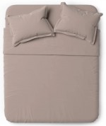 Husă cu elastic Askona Home 160 x 200 cm Cappucino