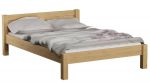 Pat din lemn MM Viktoria 160 x 200 cm Beige