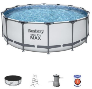 Piscină Bestway STEEL PRO MAX cu pompă de filtrare 457 х 107 см 