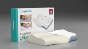 Подушка Askona Beauty Dream 59x39 см 