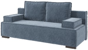 Canapea dreaptă extensibilă Lakky 