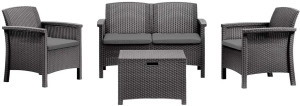 Set de mobilier pentru grădină Bica Venezia 2 Graphite