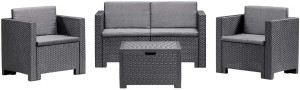 Set de mobilier pentru grădină Bica Colorado 2 Graphite