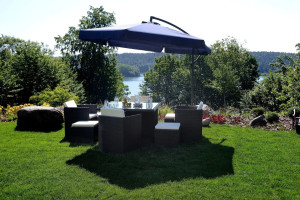 Зонтик FunFit 300cm Blue