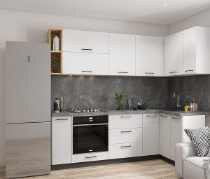 Bucătărie modulară Relaxe Corner Cloud 2.4x1.2 m 