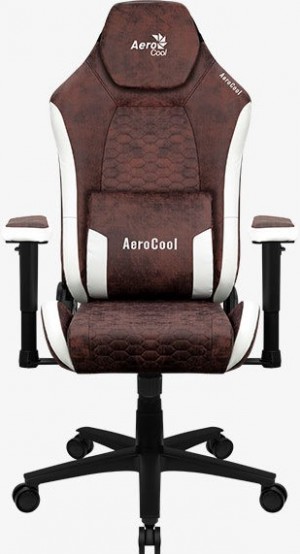 Fotoliu gaming AeroCool Crown AeroSuede Bordo