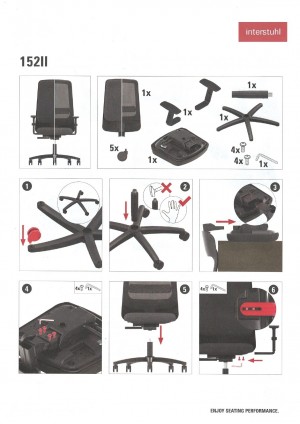 Офисное кресло Interstuhl Runner 152II 