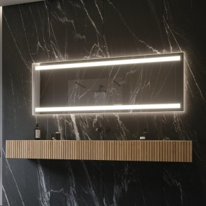 Зеркало с LED подсветкой Lency Wall Mirror 70x50 см 