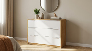 Comoda MatroLuxe Aura №1 Oak Craft Gold