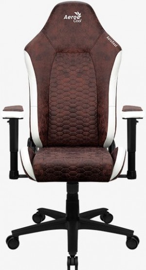 Fotoliu gaming AeroCool Crown AeroSuede Bordo