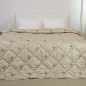 Set Plapuma + 2 perne Welpy Wool 200 x 220 cm 