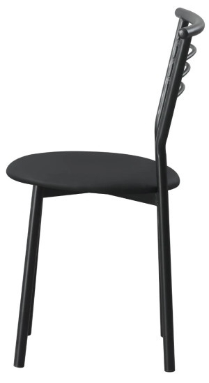 Scaun pentru bucătărie Xenos Mia Black