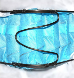 Saltea cu arcuri împachetate Camelia 160 x 200 cm 