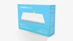 Детская подушка Askona Baby 1+ 35 x 22 см 