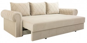 Прямой раскладной диван Chesterfield 