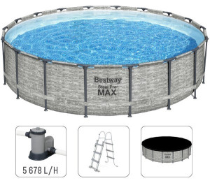 Piscină Bestway STEEL PRO MAX 488 x 122 cm 