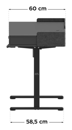 Masă gaming Leader 8.0 Black