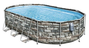 Бассейн Bestway Steel Pro Max Oval (56719BW) 610 х 366 х 122cm 