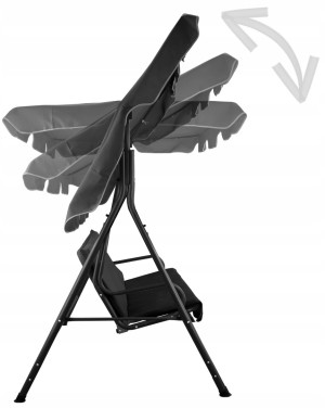 Leagăn de grădină GardenLine KRE5422 Grey