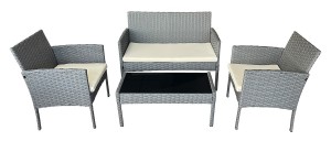 Set de mobilier pentru grădină Villager Rennes Grey