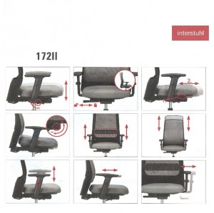 Офисное кресло Interstuhl Runner 172II 