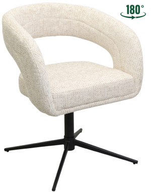 Scaun pentru bucătărie DP Ardus Beige (UF986-26) + Black Legs