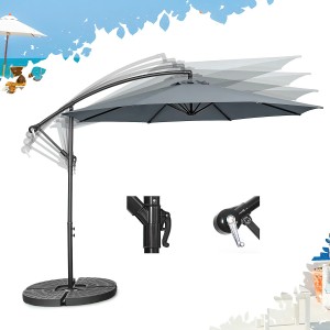 Umbrelă Jumi 300 cm Grey