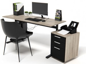 Прямой компьютерный стол Indart Basic 07 