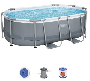 Piscină Bestway Steel Pro Max Oval 5614ABW 