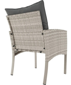 Set de mobilier pentru grădină Tempo Kondela Lalen TK-0000371811 Light Gray/Gray